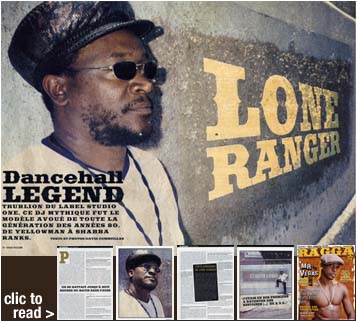 Lone Ranger Interview in Ragga Magazine